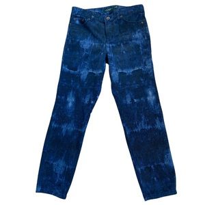LAUREN RALPH LAUREN Blue Jeans - Tie Dye. Size: 4